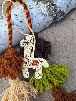 Brelok charms lama