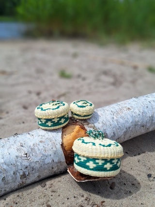 Zestaw 3 mini pojemniczków z junco