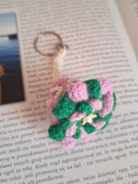 Brelok La Cantuta fioletowy