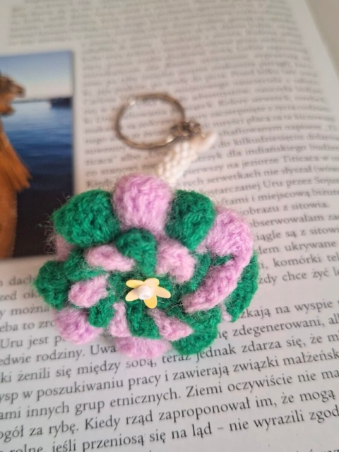 Brelok La Cantuta fioletowy