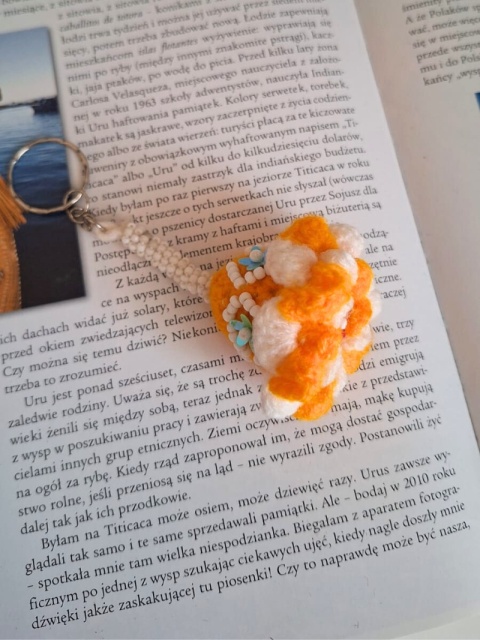 Brelok La Cantuta pomarańczowy