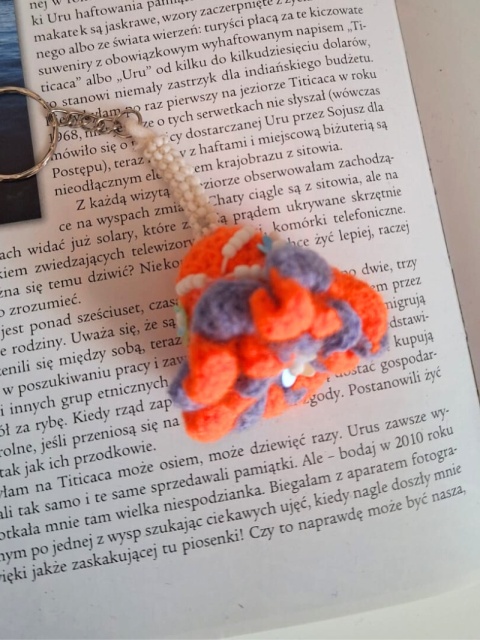 Brelok La Cantuta pomarańczowy