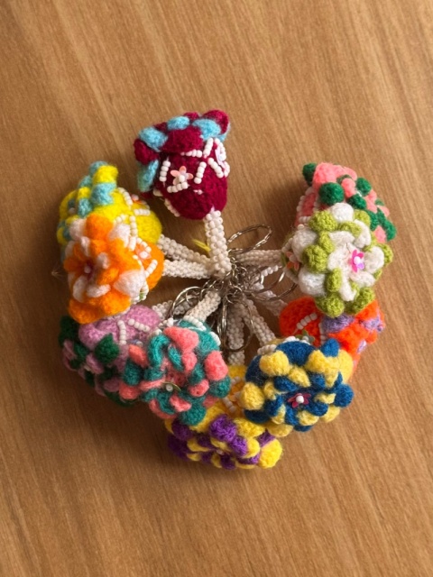 Brelok La Cantuta turkusowy