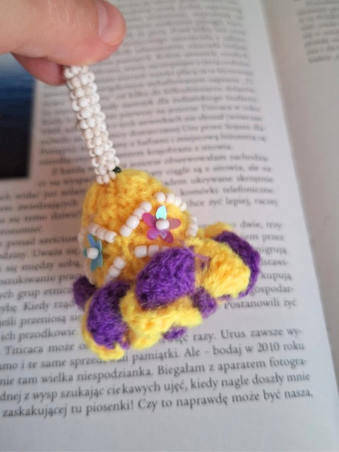 Brelok La Cantuta żółty