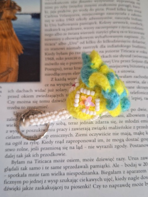 Brelok La Cantuta żółty