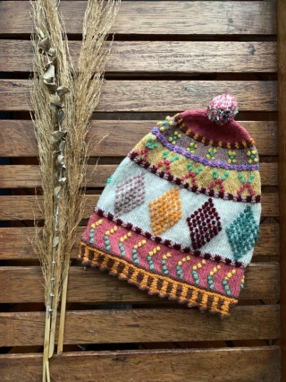 Czapka z wełny 100%