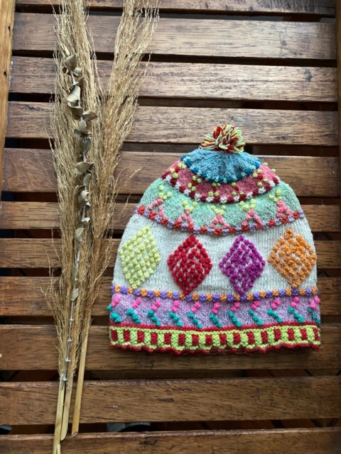 Czapka z wełny 100%