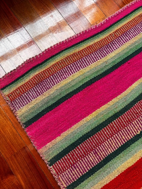 Dywan wełniany z Peru – ręcznie tkany, naturalna wełna