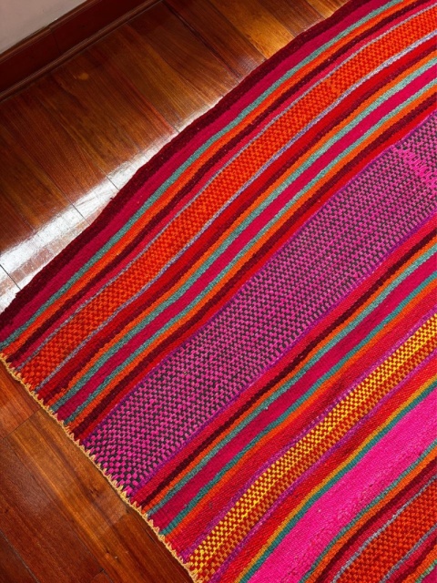 Dywan wełniany z Peru – ręcznie tkany, naturalna wełna