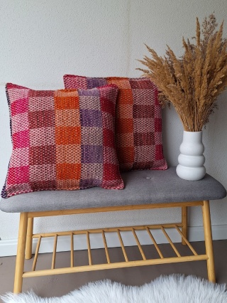 Pokrowiec na poduszkę z wełny