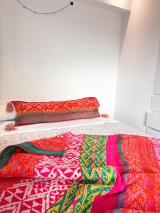 Poszewka dekoracyjna z Peru – ręcznie tkana, wełna naturalna