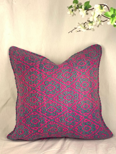 Poszewka dekoracyjna z wełny