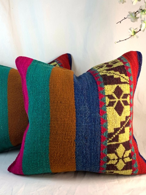 Poszewka dekoracyjna z wełny