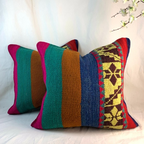 Poszewka dekoracyjna z wełny