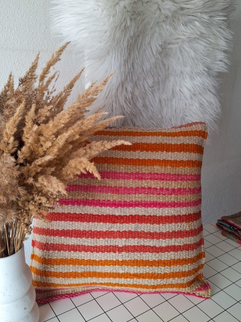 Poszewka dekoracyjna z wełny