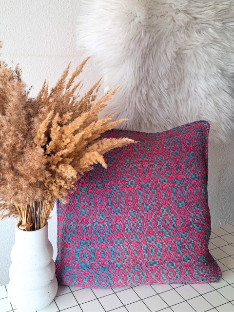 Poszewka dekoracyjna z wełny