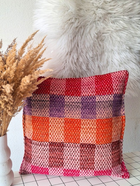 Poszewka dekoracyjna z wełny