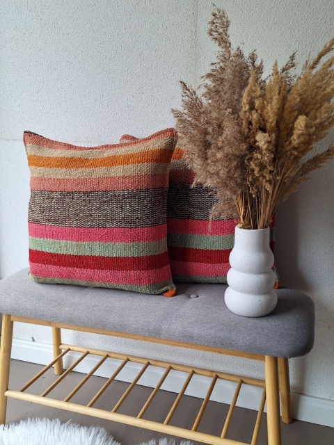 Poszewka dekoracyjna z wełny