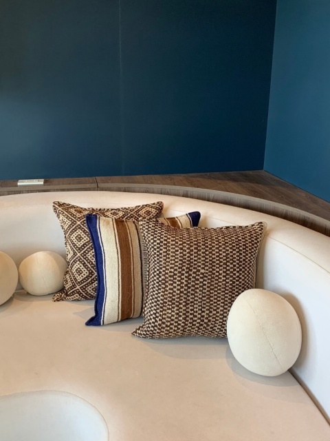 Poszewka dekoracyjna z wełny