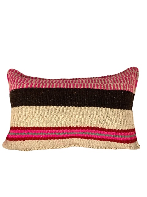 Poszewka dekoracyjna z Peru – ręcznie tkana, wełna naturalna