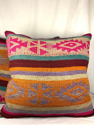 Poszewka dekoracyjna z Peru – ręcznie tkana, wełna naturalna