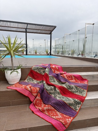 Dywan wełniany z Peru – ręcznie tkany, naturalna wełna