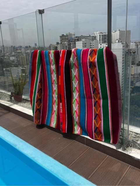 Dywan wełniany z Peru – ręcznie tkany, naturalna wełna