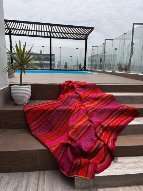 Dywan wełniany z Peru – ręcznie tkany, naturalna wełna