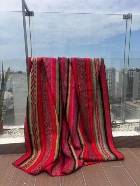 Dywan wełniany z Peru – ręcznie tkany, naturalna wełna