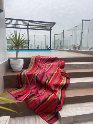 Dywan wełniany z Peru – ręcznie tkany, naturalna wełna